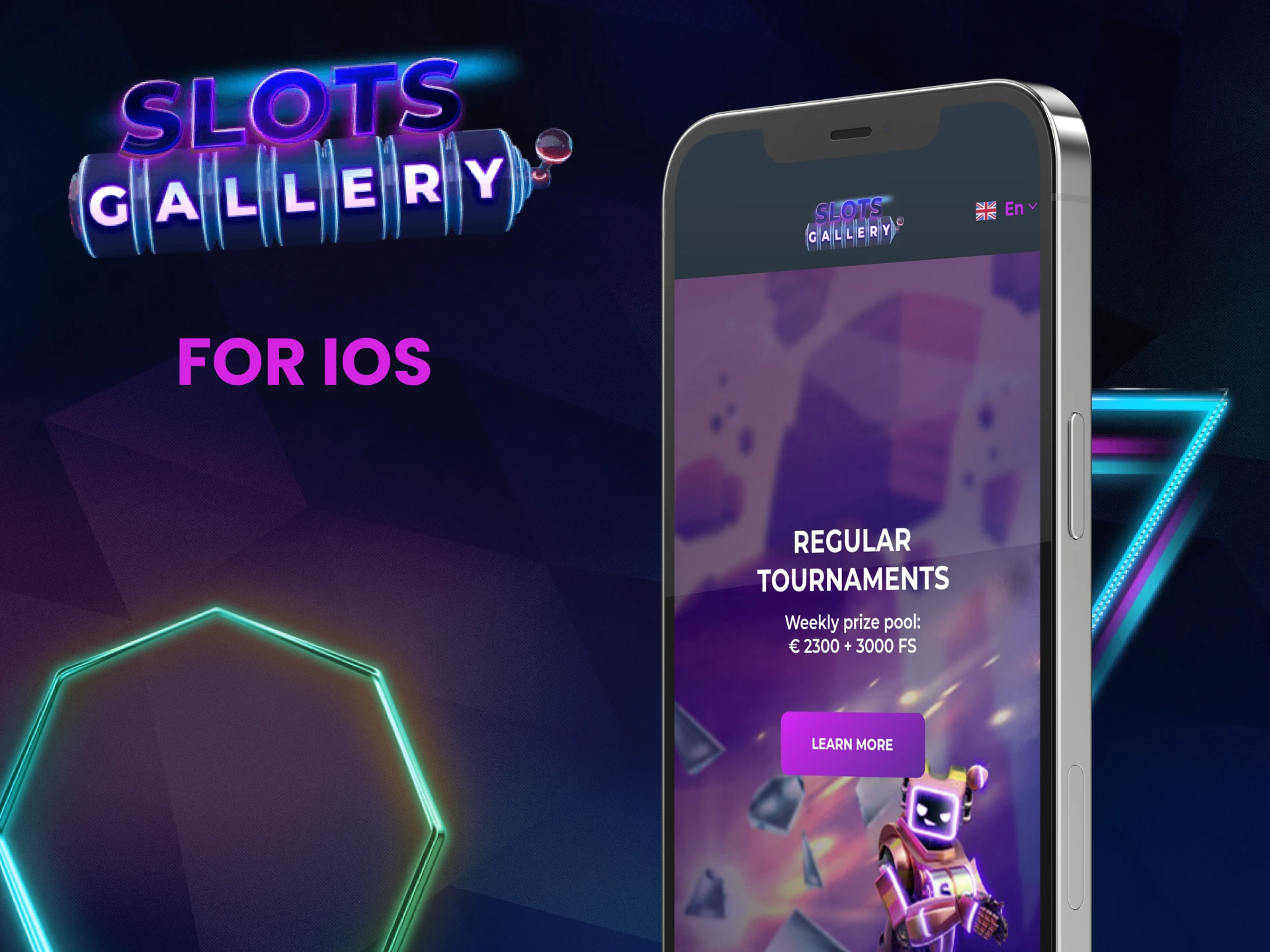 Download the Slots Gallery app for iOS.