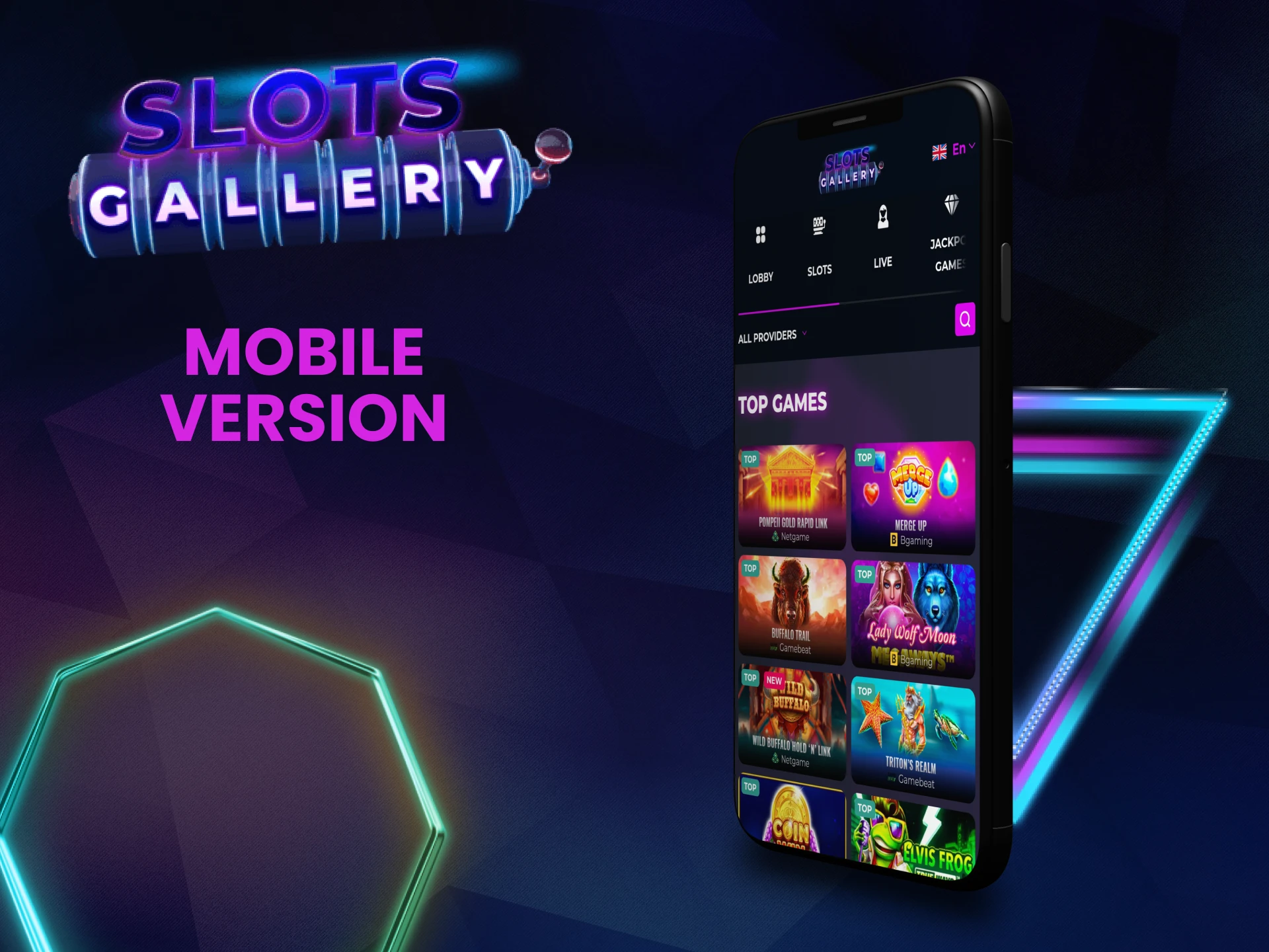 Visit the mobile version of the Slots Gallery website.