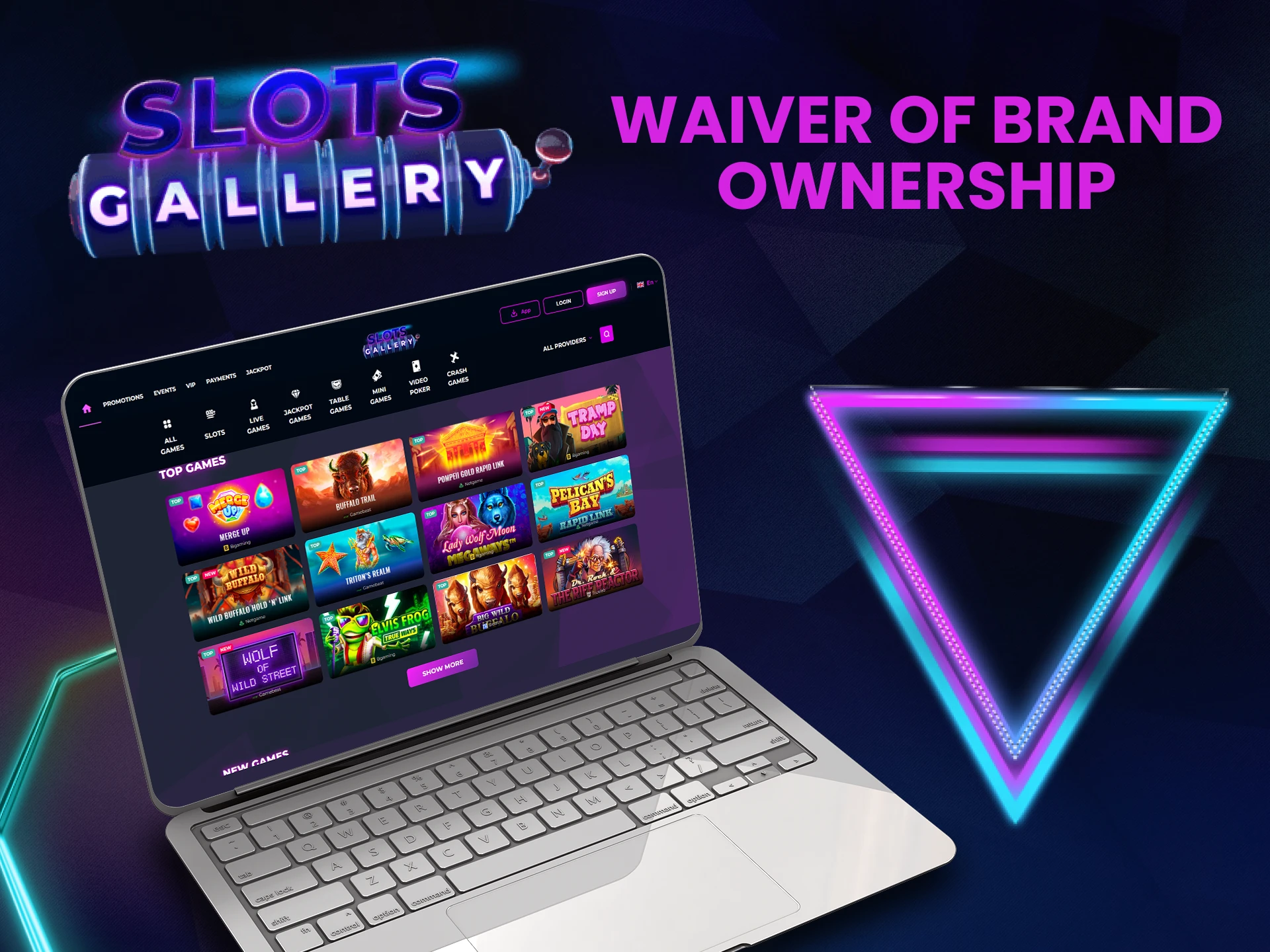 We will tell you who owns the Slots Gallery brand.