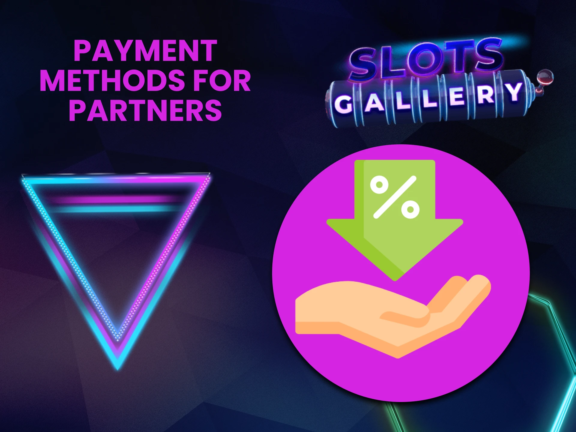 We will tell you about the payment systems of the Slots Gallery affiliate program.