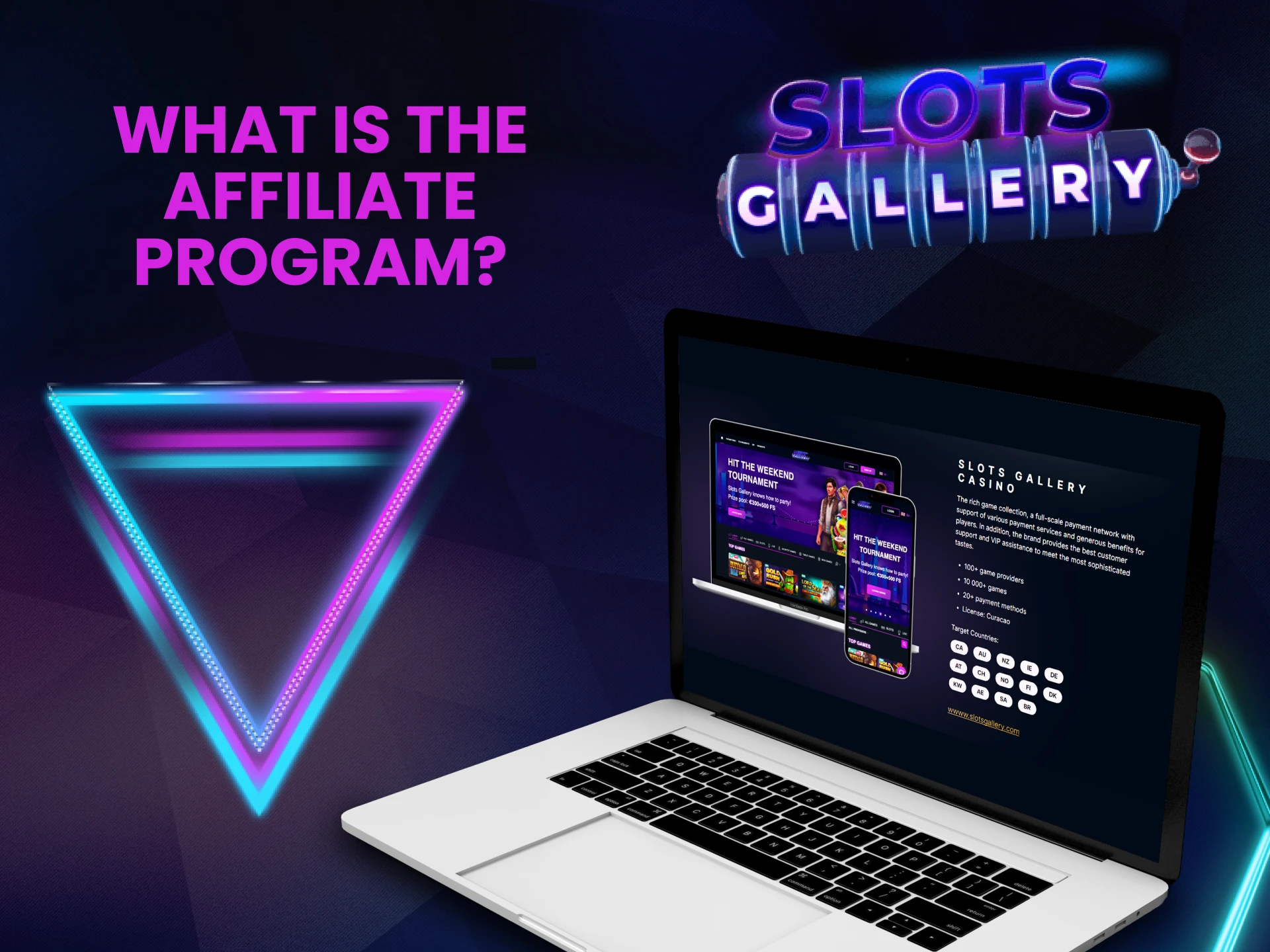 Learn information about the affiliate program from Slots Gallery.