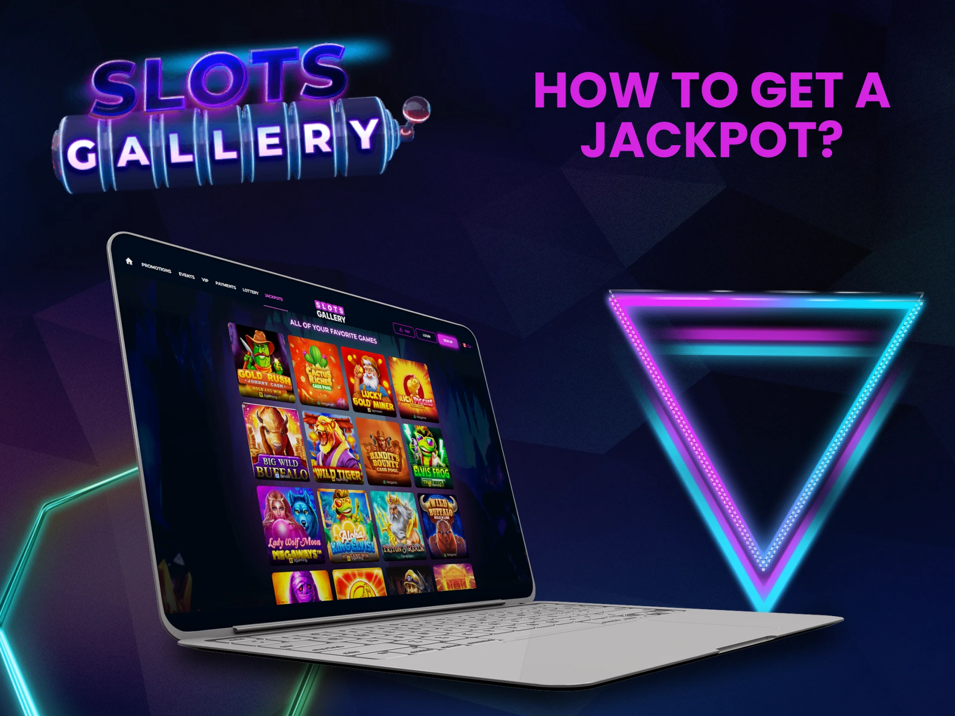 We will tell you how to get the jackpot at Slots Gallery.