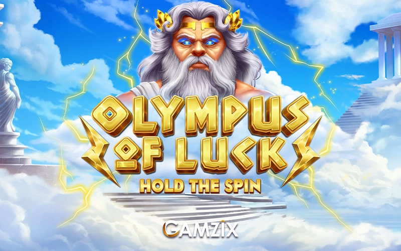 Try your luck in the Olympus of Luck game at Slots Gallery Casino.