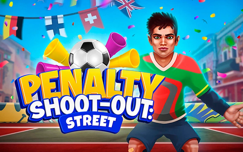 Score a goal in Penalty Shoot Out Street from Slots Gallery.