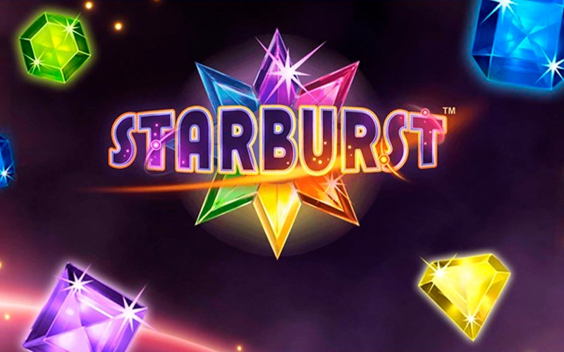 Take a closer look at the Starburst game at Slots Gallery Casino.